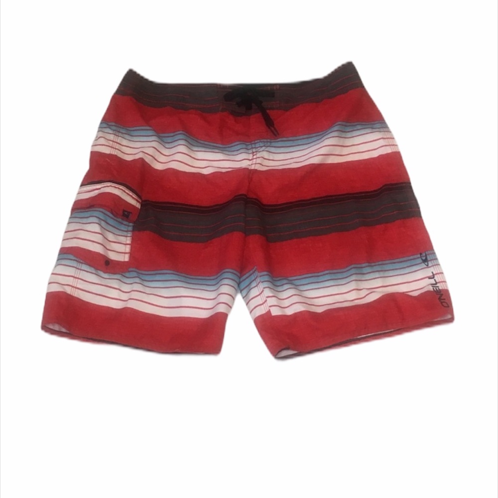 O’Neill Men’s  Striped Swim Trunks